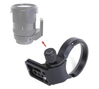 iShoot Staffa di supporto per treppiede compatibile con Sony FE 24-240mm f/3.5-6.3 OSS, 24-105mm f/4 G OSS, 16-35mm f/2.8 GM, 24-70mm f/2.8 GM, 35mm f/1.4 ZA, 50mm f/1.4 ZA, 85mm f/1.4 ZA, 85mm f/1.4