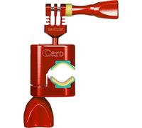 iSHOXS Cero | Supporto Action Cam per Manubrio | Supporto in Alluminio per GoPro Hero e Camere Compatibili | Ø 15-30 mm | Rosso
