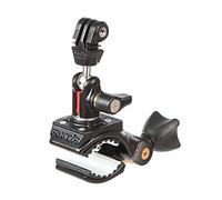 iSHOXS Cobra Pro | accessori actioncam per montaggio su manubrio | adatto per GoPro e action camera compatibile | morsetto per bici roll bar | campo di serraggio da 5/8" a 1 15/16"