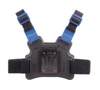 iSHOXS Taktsang ProWear Chest Mount | Supporto Toracico con Cinghie per GoPro Hero 13 12 11,10,9, Max, DJI-Osmo e altre videocamere compatibili | Imbracatura Toracica Regolabile per Attività Sportive