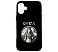 Ishtar, dea mesopotamica della guerra e dell'amore Custodia per iPhone 16 Plus