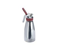 ISI 1801 Thermo Whip realizzato in acciaio inox termoissolato, funzionamento con capsule di crema per panna, salse calde e fredde, zuppe, espumanti e dessert, 500ml