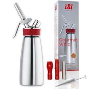 iSi Dispenser per crema da 500 ml, Gourmet Whip Plus, 0,5 litri, in acciaio inossidabile di alta qualità, funzionante con iSi capsule di crema, per creme, salse calde e fredde, zuppe, espumas e dessert