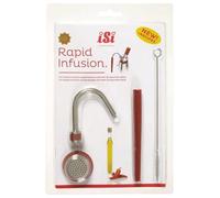 iSi Rapid Infusion - Set di 5 utensili per panna montata, accessori versatili per frusta gourmet, senza BPA e acciaio inox, infusioni rapide, creazioni creative da cucina, lavabili in lavastoviglie