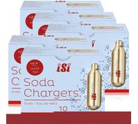 Isi ricarica 50 bombolette per sifone soda selz capsule cartucce CO2