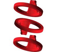 Isi set 3 guarnizioni rosse originali silicone professionale