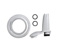 ISI Set di pezzi di ricambio Easy Whip bianco (1 X beccuccio per guarnizione bianco, 2 X anello di tenuta, 1 X guarnizione per testa)