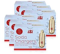 iSi Soda Chargers capsule di soda 10 capsule - per acqua frizzante 84 g (confezione da 6)