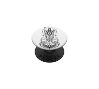 Iside Dea Alata Antico Egitto Monocromatico Mito Arte PopSockets PopGrip Adesivo