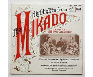 Isidore Godfrey - Gilbert and Sullivan: Highlights From The Mikado [LP]