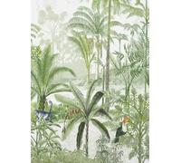 Isidore Leroy Carta da parati panoramica Amazone Hoch - Naturel