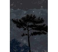 Isidore Leroy Carta da parati panoramica Eclipse Nocturne - Panel A