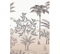 Isidore Leroy Carta da parati panoramica Jardin des Oiseaux Bois de Rose - Panel C
