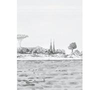 Isidore Leroy Carta da parati panoramica Rivage Gris - Panel 2
