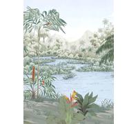 Isidore Leroy Carta da parati panoramica Riviere des Parfums Naturel - B 4/5/6