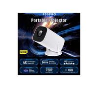 Isinbox Mini Proiettore Android 12 WiFi6 BT 5.0 Film da Esterno Girevole a 180 Compatibile con il Telefono