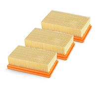 Isincer Confezione da 3 pezzi di Filtro Plissettato Piatto per Karcher MV4 MV5 MV6 WD4 WD5 WD6 Aspirapolvere secco/umido - Sostituisce 2.863-005.0