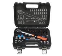 ISINEVER Set di chiavi dinamometriche da 1/4 pollici, 2-20 Nm, meccanica fine, chiave dinamometrica ± 3%, strumento di riparazione per biciclette e moto, con 31 accessori, punte, dadi e adattatori