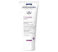 ISISPHARMA CICAPRO Cream 40 ml - Crema riparatrice lenitiva idratante - Viso e corpo - Pelle irritata e danneggiata - Post-atto dermatologico - Senza profumo, fabbricazione francese