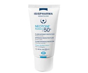 Isispharma Neotone Radiance Spf50+ fluido protettivo e correttivo per il viso 30 ml Clear