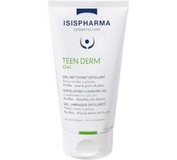 ISISPHARMA TEEN DERM GEL - Gel detergente esfoliante anti-imperfezioni - Acido salicilico e perle esfolianti naturali - per pelli da miste a grasse - Prodotto in Francia