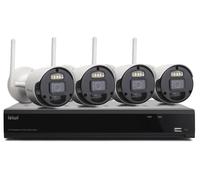 KIT SISTEMA DI SORVEGLIANZA NVR 8 CANALI + 4 TELECAMERE IP 1080P - WIRELESS CONNECT AIR4 (ISW-K1N8BF2MP-4 GEN1)