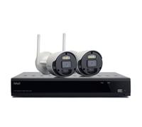 KIT SISTEMA DI SORVEGLIANZA NVR 8 CANALI + 2 TELECAMERE (ISW-K1N8BF2MP-2 GEN1) WIRELESS PIR