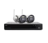 ISIWI KIT WIRELESS CONNECT2 NVR 8 + 2 TELECAMERE IP 2MP 1080P CON FUNZIONE PIR I