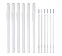 ISIYINER Set di Penne Gel Bianche a Punta Fine da 0.8 mm - Per Evidenziare, Schizzi, Ritorno a Scuola, Artisti, Carta Scura, Disegno - 12 Pezzi