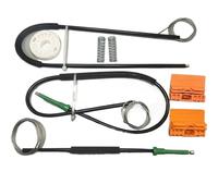 ISJRJF Alzacristallo Kit di Riparazione alzacristalli Elettrico Anteriore Destro per Audi A4 8E B6 B7, OE#8E0837462, 2000-2008 Interruttore Alzacristalli