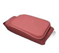 ISJRJF Braccioli per Auto Copertura Universale per bracciolo Auto in Pelle, Adatta per BMW M2 M3 M4 M5 M6 E46 E90 E60 F10 F30 E39 E36 F20 E87 X5 X3(Red No Bag)