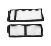ISJRJF Filtro Aria 2X Filtri Aria abitacolo Anteriori per Auto, Aria condizionata Automatica in Fibra, Adatti per Mazda 3 2004-2009 e 5 2006-2010 Filtro Aria per Ricambio
