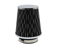 ISJRJF Filtro Aria Filtro a Cono per Auto, Kit Universale per aspirazione Aria Fredda, Copertura Filtro Auto da Corsa Sportiva, alloggiamento da 76 mm, 3 Pollici Filtro Aria per Ricambio(Carbon)