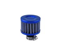 ISJRJF Filtro Aria Filtro Aria Universale per Auto da 12 mm, sfiato del Basamento, valvola di sfiato, Copertura dello Stelo, Presa d'Aria Fredda Filtro Aria per Ricambio(Blue)