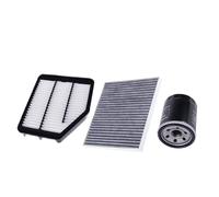 ISJRJF Filtro Aria Filtro dell'olio dell'abitacolo dell'Aria del Motore dell'auto Adatto per FAW Bestune T77 R9 1.2T CA4GA12TD Filtro Aria per Ricambio(3pcs)