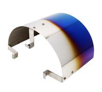 ISJRJF Filtro Aria per Filtro di aspirazione Aria Universale da 2,5" - 3,5" Copertura Protettiva Antipolvere per Filtro Aria Auto Filtro Aria per Ricambio(Brake Blue)