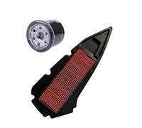 ISJRJF Filtro Aria per Moto Adatto per ZONTES ZT368E ZT368D ZT368M ZT368G ZT368K 368E 368D 368M 368G Elemento di Trasmissione Filtro Olio Filtro Aria Filtro dell'Aria(A - 2 PCS)