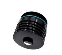 ISJRJF Filtro Olio per Automobili Adatto per BMW N63 74 S63 Tappo Filtro Olio Motore Serie 5/6/7 F07 F90 F06 F13 G12 M8 F93 X5 F15 F85 X6 E71 E72 G07 Filtro Olio(Black)