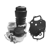 ISJRJF Filtro Olio per Automobili Alloggiamento Staffa Filtro radiatore Olio Motore 059115397AA Adatto per Audi Q7 Adatto per VW Touareg Adatto per Porsche Cayenne 3.0 Filtro Olio