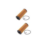 ISJRJF Filtro Olio per Automobili Filtro Olio Motore Adatto per Mercedes W140 R170 W202 W124 W129 300CE 300SE C230 S320 C220 E320 SLK230 1041800109 Filtro Olio(2pcs)