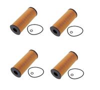 ISJRJF Filtro Olio per Automobili Filtro Olio Motore Adatto per Mercedes W140 R170 W202 W124 W129 300CE 300SE C230 S320 C220 E320 SLK230 1041800109 Filtro Olio(4pcs)