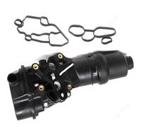 ISJRJF Filtro Olio per Automobili Gruppo Base Filtro Olio radiatore Olio Motore Adatto per Audi A3 A4 TT Adatto per Volkswagen EOS Golf GTI Jetta Passat Filtro Olio