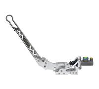 ISJRJF Leva del freno a mano Freno a Mano Freno a mano idraulico universale per auto, freno a mano da corsa, leva di parcheggio, freno a mano da drift verticale/orizzontale(Silver)
