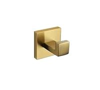 ISJRJF Maniglione da Bagno Accessori per Il Bagno: Gancio per Accappatoio Nero, portasciugamani, mensola da Bar, Porta Carta igienica, Porta spazzolini da Denti Barre di Sostegno Vasca(Clothes Hook)