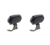 ISJRJF Moto Sissy Bar Portabagagli A019-2 Pezzi Portapacchi per Moto Cuscino per Schienale Posteriore Adatto per Yamaha Adatto per Honda Adatto per Suzuki