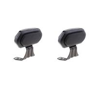 ISJRJF Moto Sissy Bar Portabagagli A48P-2 Pezzi Portapacchi per Moto Cuscino per Schienale Posteriore Adatto per Yamaha Adatto per Honda Adatto per Suzuki