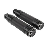 ISJRJF Pedaline Moto Manopole per Manubrio da 25 mm per Moto + pedane + pedane del Cambio Adatte per Harley Sportster Touring Dyna(MP03-002-0061)