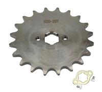 ISJRJF Pignone Motore Anteriore Pignone Anteriore 10T-23T Denti Moto Adatto per Yamaha Adatto per Honda Adatto per Kawasaki Adatto per Suzuki Molti Modelli Ingranaggio Catena(520-20mm-20T)