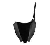 ISJRJF Portatarga Adatto per Honda CRF250R CRF250RX CRF450R CRF450RX 2017-2020 Dirt Pit Bike Motocicletta Targa Anteriore Moto Accessori(Black)