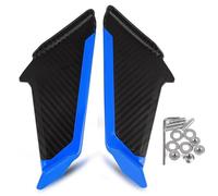 ISJRJF Spoiler per Moto Adatto per Honda CBR600 CBR650R CBR1000 CBR300R CBR650F CBR50 Carenatura Anteriore Alette aerodinamiche Spoiler Laterali Alette Carenatura(Blue)